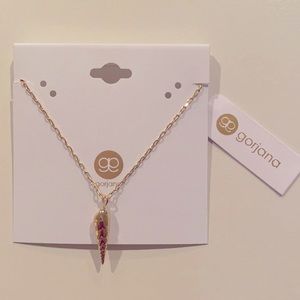 Gorjana 18KGold Plated Cove Shell Pendant Necklace